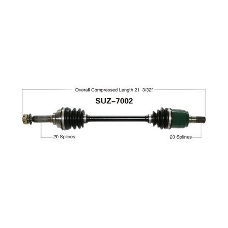 Wide Open OE Replacement CV Axle for SUZUKI FRONT R LTA500F/FB/FC VINSON SUZ-7002